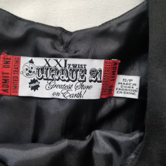 Mini Black, Red and Purple Dress - Picture 4 of 4